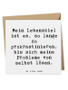 Mr. & Mrs. Panda Doppelkarte Spruch Lebensziele Prokrastination ... in Weiß