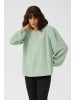 Kaffe Langarm-Bluse KApaulina Regular fit in Balsam Green CC