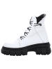 Mustang Schnürstiefelette in weiss