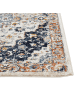 Beliani Kurzflor HERMON in Beige/Blau/Bunt - (W) 80 x (H) 80 x (L) 150 cm