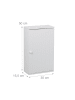 relaxdays Badschrank in Weiß - (B)30 x (H)50 x (T)15,5 cm