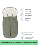 fillikid Sommerfußsack Light Big 100x50 cm Exklusiv in Salbei