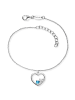 Engelsrufer  Sterling Silber Armband Herz Zirkonia 17-20 cm