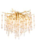 Globo lighting Deckenleuchte "GLORIA" in goldfarben matt