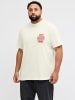 JACK & JONES PLUS T-shirt in Cloud Dancer