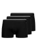 Skiny 3er Pack Trunks Cotton Multipack in Schwarz