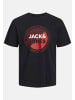 Jack & Jones T-Shirt 'Loyd & Loof' in dunkelblau