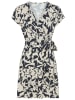 Tamaris Jerseykleid in navy sand geblühmt