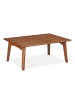 relaxdays Couchtisch in Braun - (B)60 x (H)25 x (T)40 cm