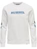 Hummel Sweatshirt Hmllegacy Sweatshirt in WHITE/DEEP WATER