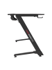Kuura Gaming Gaming-Tisch Pro in Schwarz 140x60x75cm