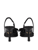 PRADA Schwarz Fasern High Absatz Pumps