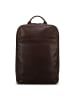 Jost Glasgow Daypack RFID Schutz Leder 44 cm Laptopfach brown