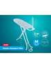 Leifheit  Bügeltisch Classic M Compact Plus weiß blau gelb 141,0 x 40,0 x 139,0 cm