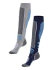 LASCANA ACTIVE Skisocken in marine mit grau mouline