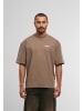 PEGADOR PEGADOR T-Shirts in washed dust brown