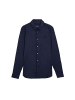 Lyle & Scott Blau Baumwolle Businesshemd