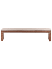 Beliani Auflagen MONSANO in Beige - (W) 168 x (H) 5 x (L) 35 cm