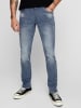 Only&Sons Slim Fit Jeans Basic Hose Denim Pants ONSLOOM Stoned Washed in Blau-3