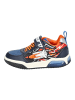 Geox Sneaker in Navy/Orange