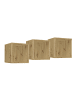 58 aufm Kessel GARDEROBE Erna 5-tlg. 166x32x187 Kreidegrau matt Lack