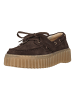 Clarks Schnürschuhe Torhill Boat in 5230 Dark Brown Suede