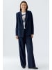 Oui Blazer in dk blue camel