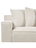 Beliani 3-Sitzer Sofa VISKAN in Weiß - (W) 200 x (H) 62 x (L) 74 cm