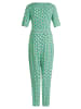 Betty Barclay Jumpsuit mit Eingrifftaschen in Green/Blue