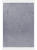 KADIMA DESIGN Teppich Kurzflor Uni-Look Polyester Wohnzimmer waschbar in Grau