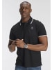 Delmao Poloshirt in schwarz