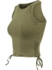 Urban Classics Tank-Tops in olive