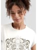 QS T-Shirt in 02D0_ecru