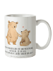 Mr. & Mrs. Panda Keramiktasse Bär Großer Bruder mit Spruch in Weiß