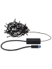 paulmann Plug & Shine LED Lichterkette Yuna 3000K 7,4m IP44 1,3W  Schwarz