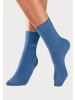 LASCANA Basicsocken in jeans-meliert, grau-meliert, rosa-meliert, ecru