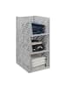relaxdays 3 x Schrank Organizer in Grau - (B)33,5 x (H)24,5 x (T)43,5 cm