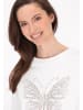 usha BLUE LABEL Women Sweatshirt in white