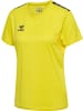 Hummel Sportshirt "Hmlauthentic Pl Jersey S/S Woman" in Gelb