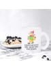 Mr. & Mrs. Panda Tasse Fuchs  Schlittschuhe mit Spruch in Transparent