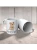 Mr. & Mrs. Panda Kaffeetasse Quokka Happy mit Spruch in Weiß