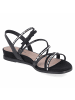 Tamaris Sandalen mit Riemchen Schwarz