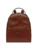 The Bridge Elettra City Rucksack Leder 26 cm in marrone