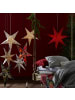 STAR Trading Papierstern Decorus Weihnachtsstern Leuchtstern hängend D: 63cm silber