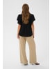 CULTURE Bluse kurzarm CUpenny Relaxed fit in Black