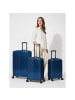 Redolz Essentials 18 4 Rollen Kofferset 3-teilig mit Dehnfalte metallic-blue shiny