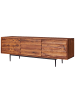 FineBuy TV- und Lowboards in Braun / Sheesham / 147x38x50