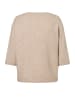 More & More stilvoller, legerer Zopfpullover in pale stone