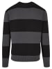 Urban Classics Crew Neck Jumpers in black/darkshadow