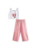 Denokids Set Flowers Girl in pink